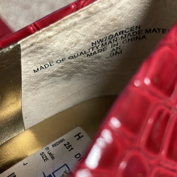 Nine West wedge heel patent shoes - Picture 5 of 6